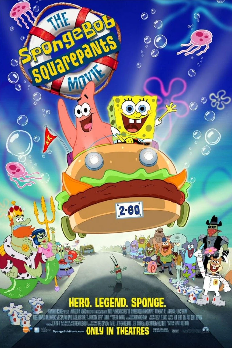 SpongeBob Kanciastoporty Plakat