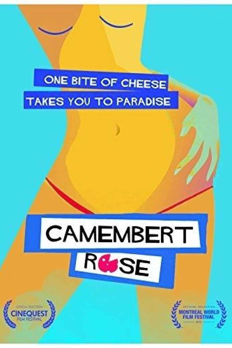 Camembert Rose Plakat