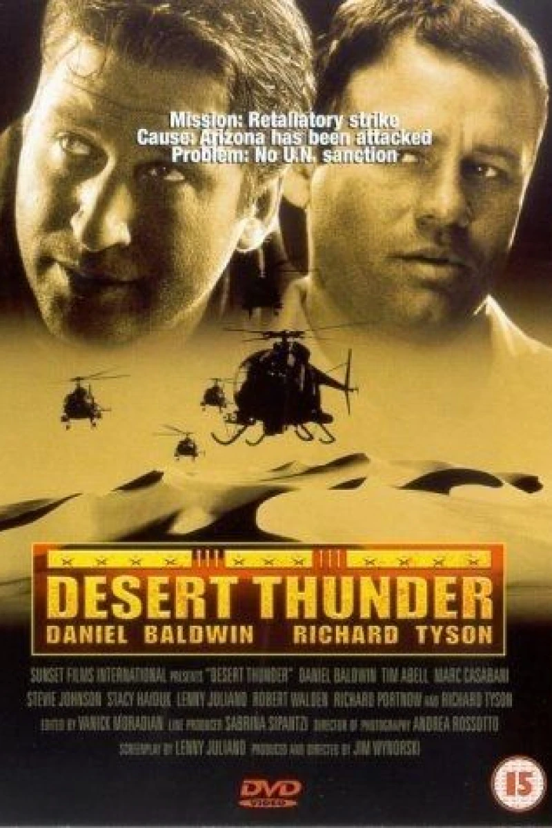 Desert Thunder Plakat