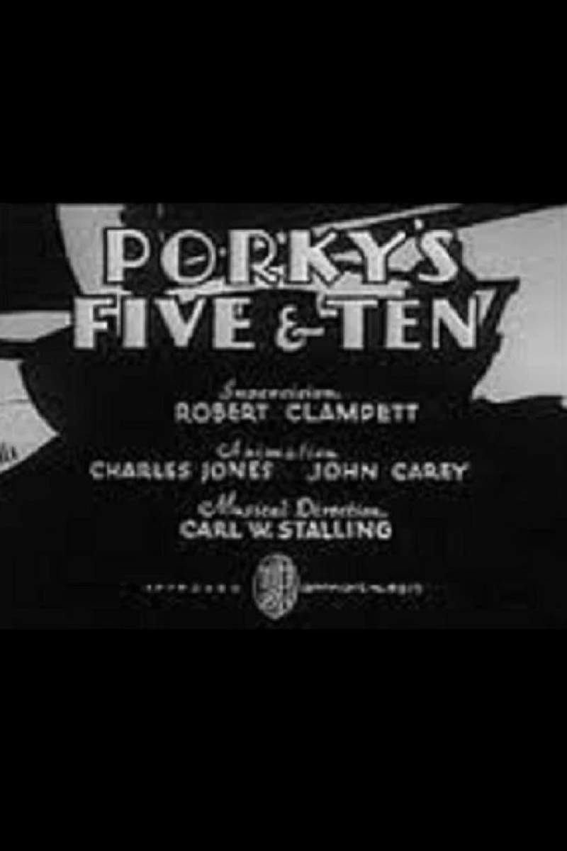 Porky's Five Ten Plakat