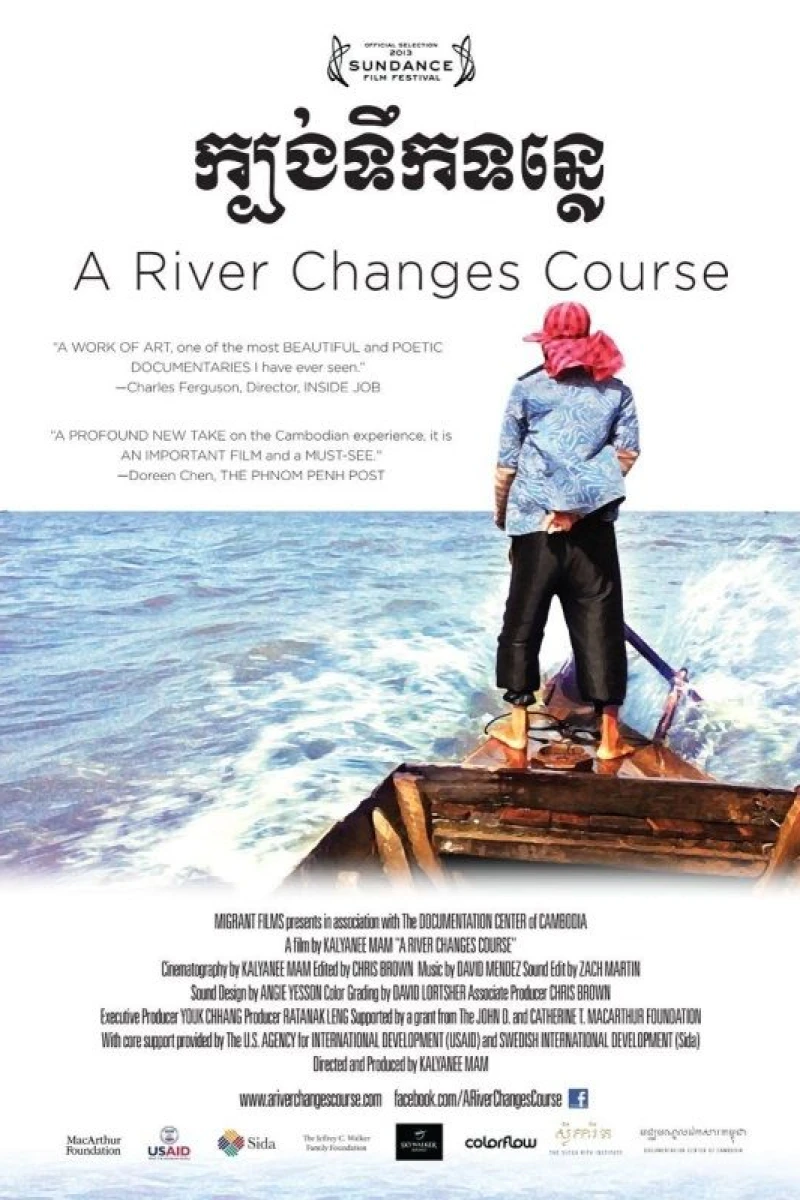 A River Changes Course Plakat